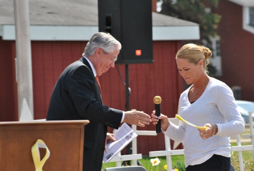 Victim's Rights Ceremony at Fort Des Moines